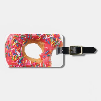 Table Kitchen Donuts Sweets Dessert Donut Luggage Tag by Honeysuckle_Sweet at Zazzle