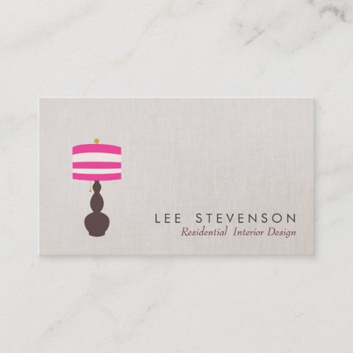 Table Lamp Business Card