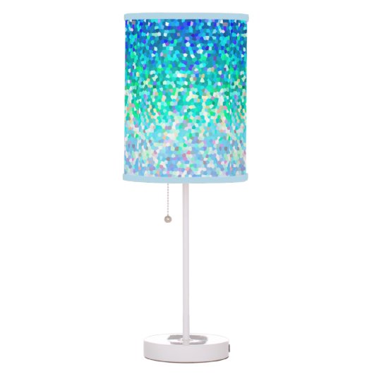 Table Lamp Mosaic Sparkley Texture (Right)