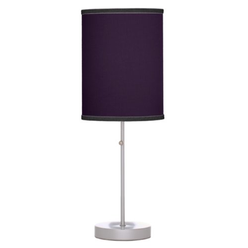 Table Lamp Purple Shade