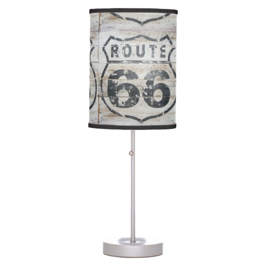 Table Lamp, Route 66 Lamp (Front)