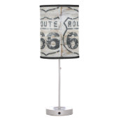 Table Lamp, Route 66 Table Lamp (Back)