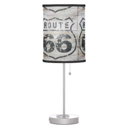 Table Lamp, Route 66 Table Lamp (Left)