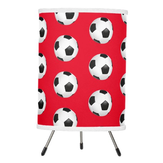 Table Lamp-Soccer Balls Tripod Lamp (Front)