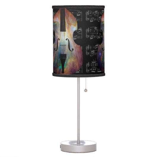 Table Lamp - Space Bass with sheet music (Left)