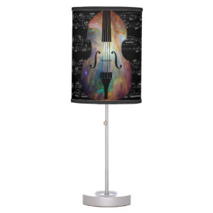 Table Lamp - Space Bass with sheet music
