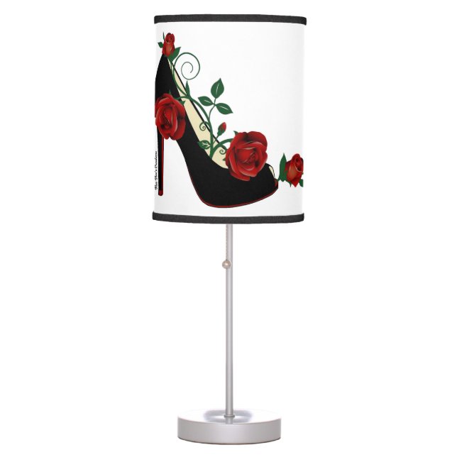 Table Lamp - Stiletto Rose (Front)
