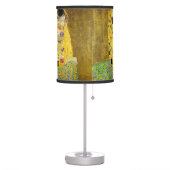 Table Lamp with Klimt's The Kiss (Left)