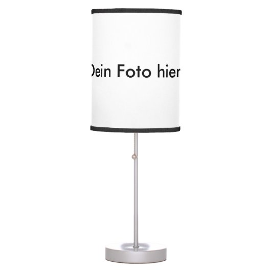 table lamp with your photo (Front)