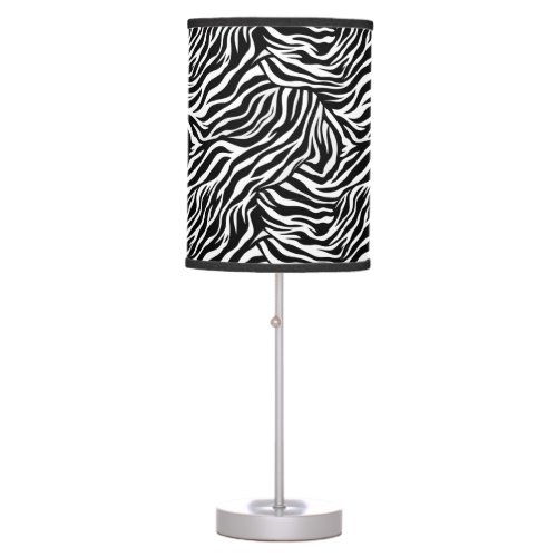 Table Lamp_Zebra Print Table Lamp