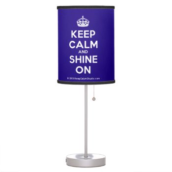 Table Lamps by keepcalmstudio at Zazzle