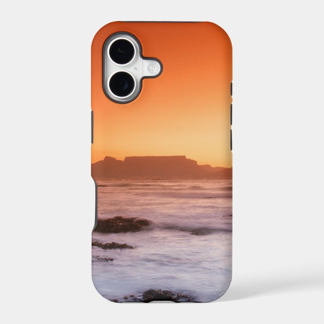 Table Mountain At Sunset, Bloubergstrand Iphone Case (Back)