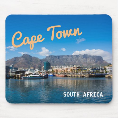 Table Mountain in Cape Town South Africa Mouse Pad