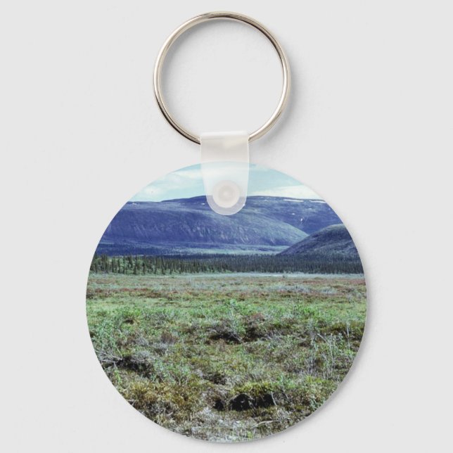 Table Mountain in Summer Keychain (Front)