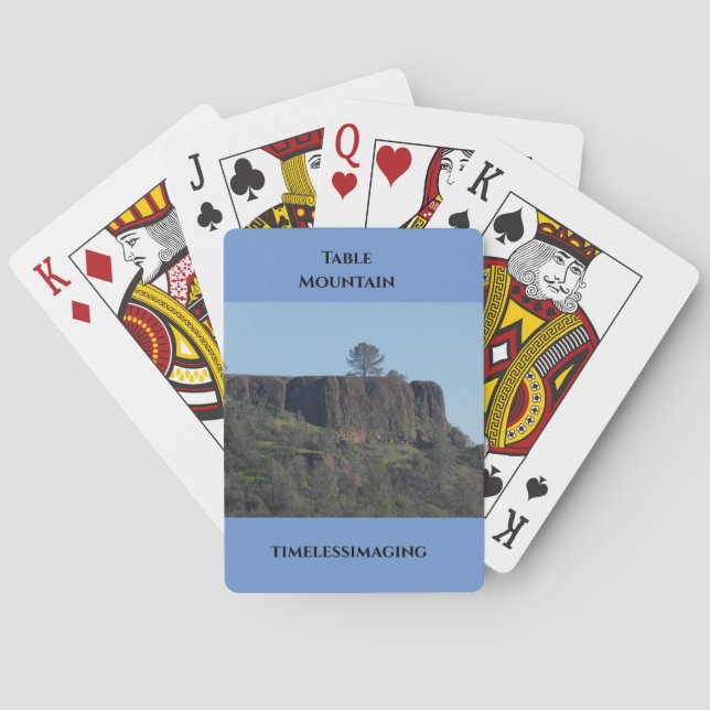 Table Mountain playing cards  (Back)