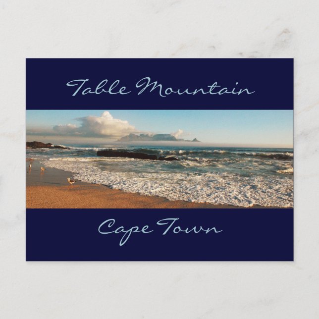 Table Mountain postcards - customize (Front)