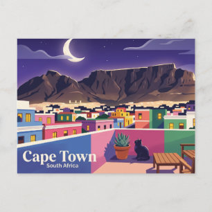 Table Mountain South Africa Postcard