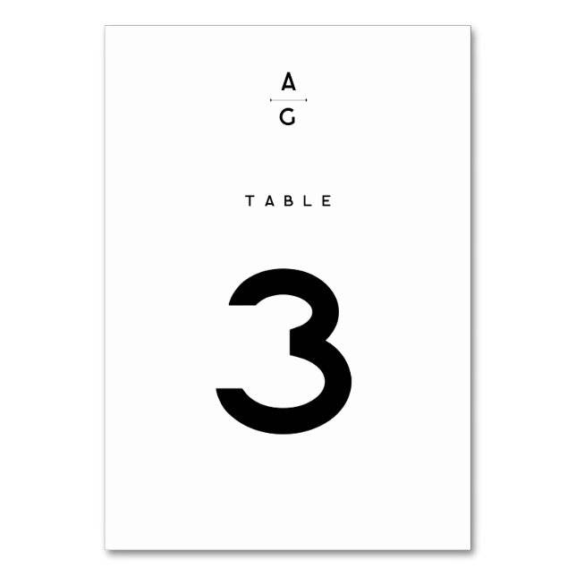 Table Name "Lettrus" Number (Front)