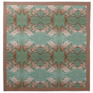 Table Napkins with Gingko leaf Design