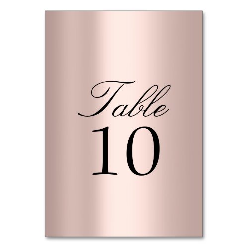 Table Number 10 Simply Rose Blush Powder
