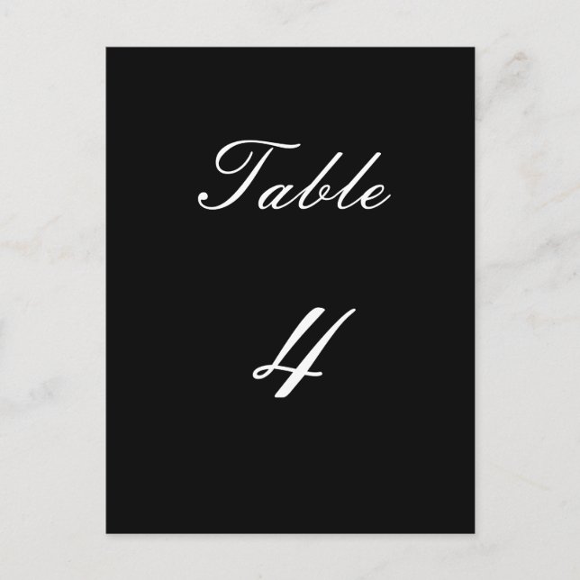 Table Number 3 (Front)