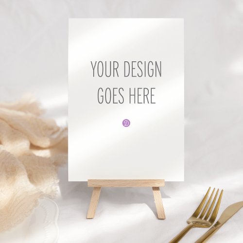 Table Number 35x5 Printing Service