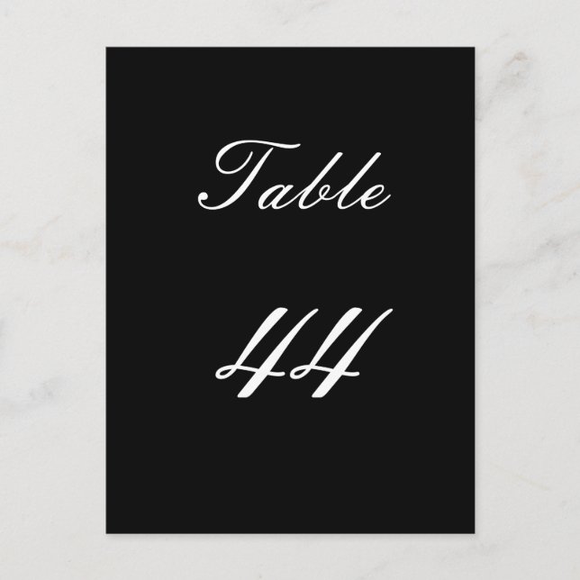 Table Number 44 (Front)