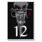 Table Number | Black Tuxedo