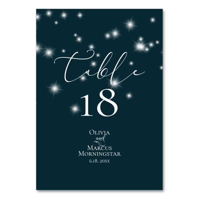 TABLE NUMBER | Elegant Beach Wedding Arbor (Front)