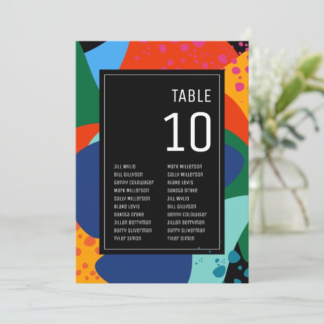 Table Number | Night at the Museum (Standing Front)