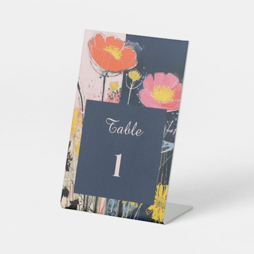Table Numbers _ Sakura Collection Pedestal Sign