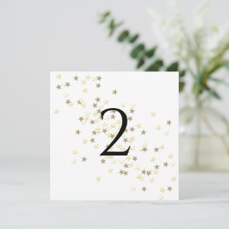 Table numbers stars