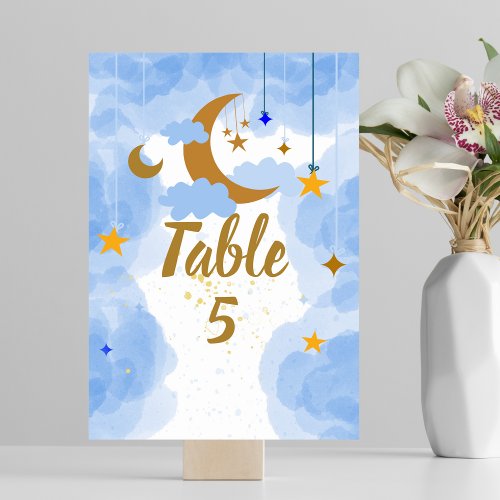 Table Numbers Twinkle Twinkle Little Star 