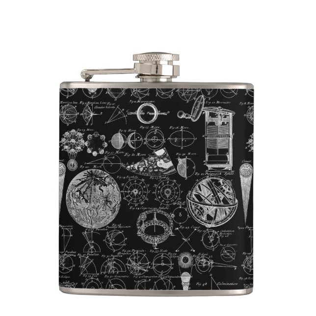 Table of Astronomy Flask (Front)