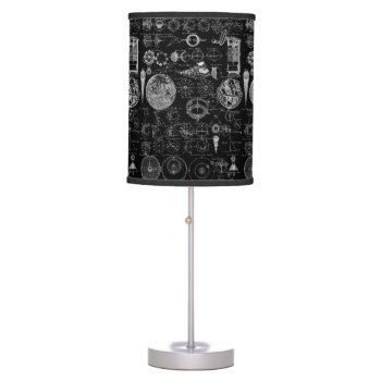 Table Of Astronomy Table Lamp by ThinxShop at Zazzle