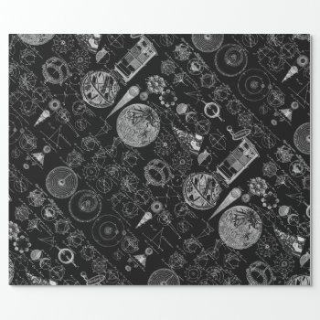Table Of Astronomy Wrapping Paper by ThinxShop at Zazzle