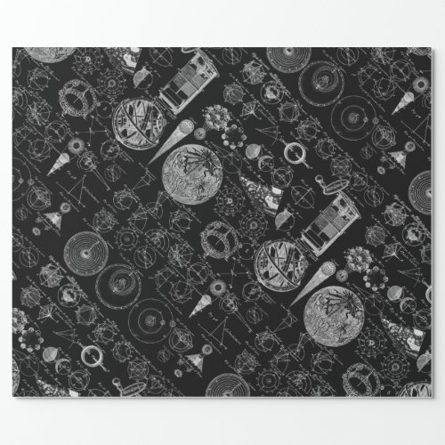 Table of Astronomy Wrapping Paper