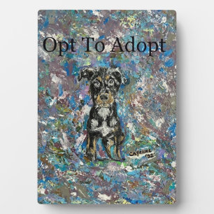 Table Plaque and Easel 