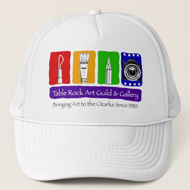 Table Rock Art Guild Trucker Hat Baseball Cap (Front)