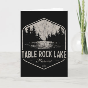 Table Rock Lake Missouri Outdoors Vintage  Card