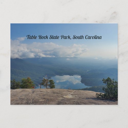Table Rock State Park South Carolina Mountain Postcard