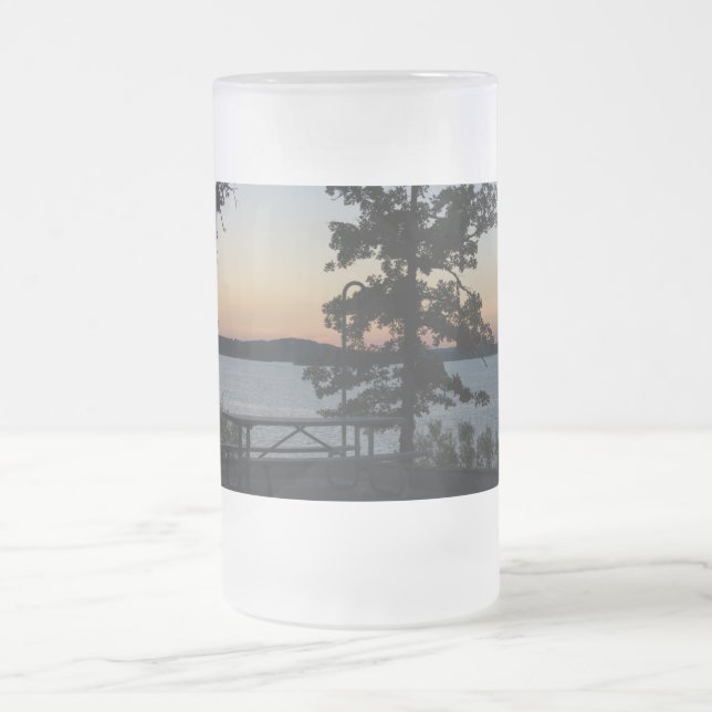 Table Rock Sunset Frosted Mug (Center)
