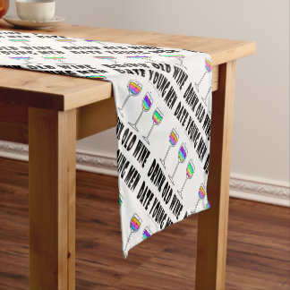 TABLE RUNNER - DRINK OLD WINE, DATE YOUNG MEN