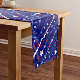 Table Runner-July 4th Stars Medium Table Runner