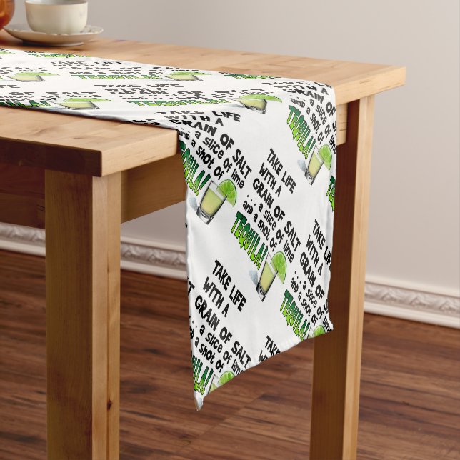TABLE RUNNER - LIFE, LIME, SALT, TEQUILA! (In Situ)