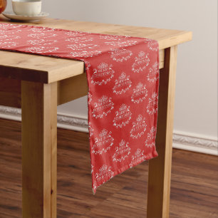 Table Runner-Merry Christmas Medium Table Runner