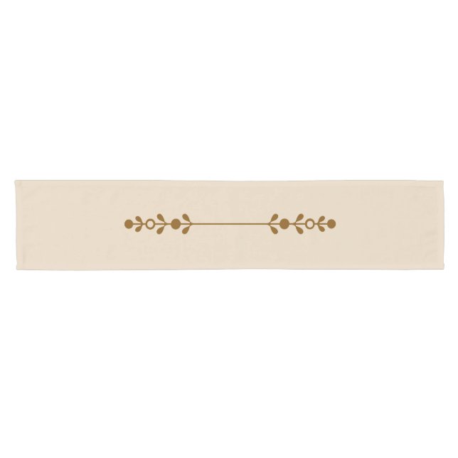 Table Runner Neutral Farmhouse Baby's Breath (Horizontal)