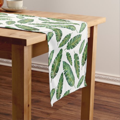 Table Runner_Tropical Leaves Short Table Runner