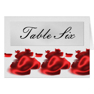 Table Seating Cards