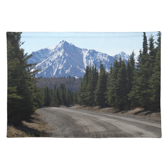Table set landscape in Alaska Placemat (Front)